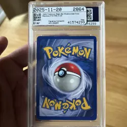 1999 POKEMON BASE SET SHADOWLESS #10 MEWTWO-HOLO PSA 5 - Image 4