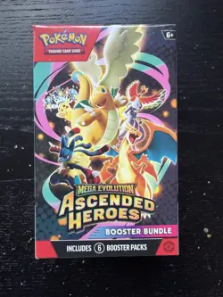 Pokemon TCG Mega Evolution Ascended Heroes Booster Bundle Box - Image 1