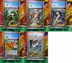 Lot Of 5 Pokemon Slabs - Image 1