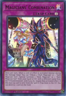 Magicians' Combination (Blue) - LDS3-EN099 - Ultra Rare - 1st Edition NM Yugioh - Image 1