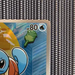 First Partner Illustration Squirtle Promo Full Art Holo 037 Pokemon TCG NM - Image 3