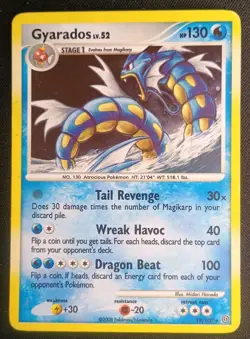 Pokemon Stormfront - Gyarados 19/100 - Holo Rare - Image 1