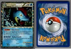2010 Pokemon, HeartGold SoulSilver Promos, #HGSS7 Feraligatr Prime, Black Star b - Image 1