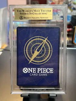 One Piece Day 24 Promo Monkey D Luffy OP07109 Premium Card Collection BGS 9.5 - Image 2