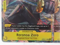 4 x Roronoa Zoro OP07-113 Alt Art One Piece Card Game CCG TCG Playset - Image 2