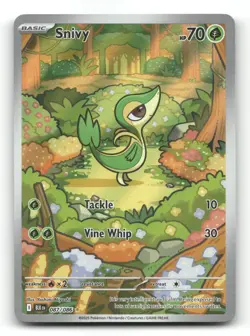 Snivy 087/086 - Black Bolt - Pokemon Card NM/M - Image 1