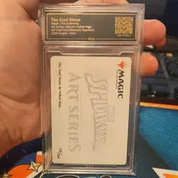 The Soul Stone Art Series MTG Gold Stamped Signature PCG 9.5 - Image 3