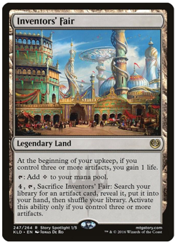 Inventors' Fair - Kaladesh - RARE NM-MINT MTG Magic Card - Image 1