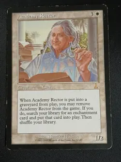 MTG Magic the Gathering - Academy Rector - Urza's Destiny MP (Moderately Played) - Image 1