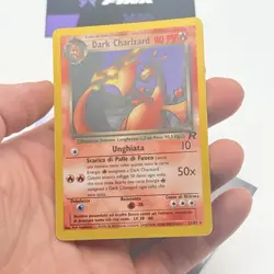 CARTA POKEMON DARK CHARIZARD (NON HOLO) 21/82 - ITA - TEAM ROCKET - LIGHT PLAYED - Image 3