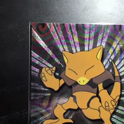 1999 Topps TV Animation - Abra #63- Foil - Black Logo- Vintage Pokemon - Image 4