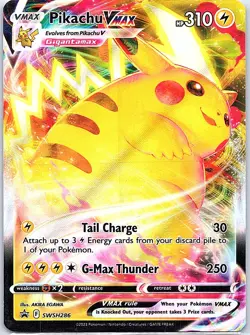 Pikachu VMAX Holofoil Pokemon SWSH: Sword & Shield Promo Cards SWSH286 NM - Image 1