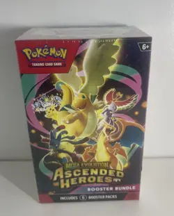 Pokemon TCG Ascended Heros Booster Bundle Sealed - Image 1