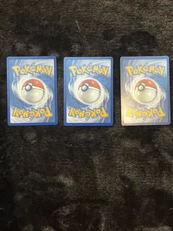 Bulbasaur Charmander Squirtle Pokemon Cards Cosmos Promo Set 046 047 048 NM 151 - Image 2