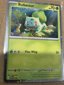 Bulbasaur Charmander Squirtle Pokemon Cards Cosmos Promo Set 046 047 048 NM 151 - Image 4