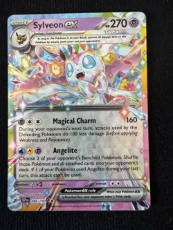 SYLVEON EX 086/191 DOUBLE RARE SURGING SPARKS POKEMON NM/M - Image 1