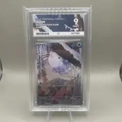 Pokemon TCG - Snom 168/162 Temporal Forces - Ace 9 Graded - Image 1
