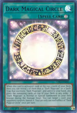 Dark Magical Circle (Blue) - LDS3-EN093 - Ultra Rare - 1st Edition PL/MP Yugioh - Image 1