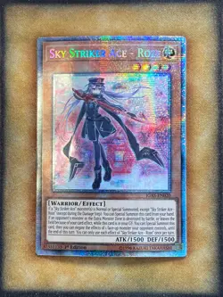 Yugioh Sky Striker Ace - Roze IGAS-EN020 Starlight Rare 1st Ed NM - Image 1