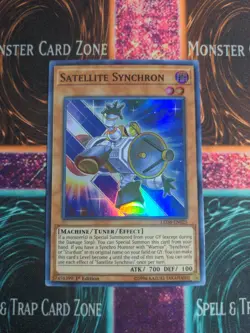 Yu-Gi-Oh! Satellite Synchron LED6-EN025 1st Edition Super Rare NM - Image 1