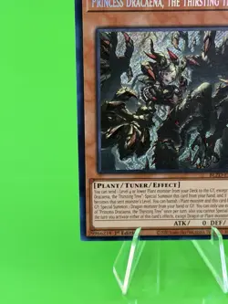 Yu-Gi-Oh Blazing Dominion Princess Dracaena, The Thirsting Tree SR BLZD-EN027 NM - Image 5