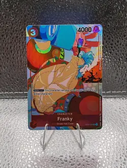 Franky OP01-021 Gift Collection 2023 Full Art Foil One Piece Card Game Promo - Image 1
