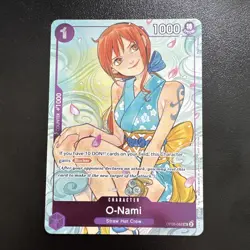 Nami O-Nami OP05-062 Dash Pack NM English One Piece TCG Peach Momoko - Image 1