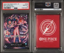 PSA 10 Boa Hancock L Leader Parallel OP07-038 One Piece Card Game Japanese - Image 2