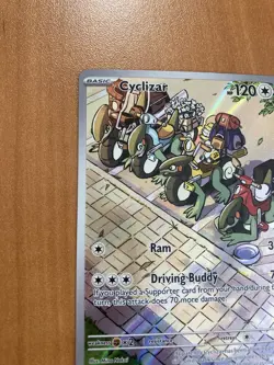 Cyclizar 215/182 Illustration Rare SV04: Paradox Rift NM Pokemon Card Fast Ship - Image 5