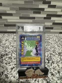 Digimon Digi Battle FOX KIDS Promo Card FX-02 Matt BGS 9 - Image 1