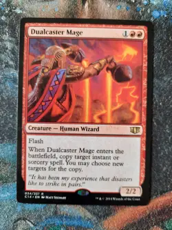 Magic the Gathering MTG - 1 x Dualcaster Mage - C14 - EX - Image 1