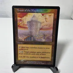 LP, English - 1 x Tower of the Magistrate - Foil Mercadian Masques - Image 1