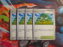 4x Forest of Vitality - 117/132 - ME01: Mega Evolution Pokemon Playset x4 - Image 1