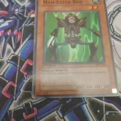 Yu-Gi-Oh Man-Eater Bug - LOB-108 - Super Rare 1st Edition Legend Blue Eyes - HP - Image 4