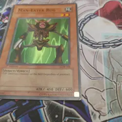 Yu-Gi-Oh Man-Eater Bug - LOB-108 - Super Rare 1st Edition Legend Blue Eyes - HP - Image 5