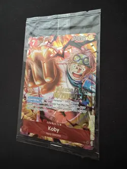 Koby P-092 - OP12 Pre Release Winner - One Piece TCG English !MINT/NM! SEALED! - Image 2