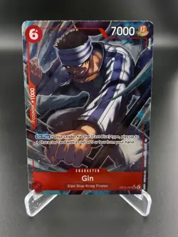 Gin (Alternate Art) OP15-007 Super Rare Adventure on Kami's Island One Piece NM - Image 1