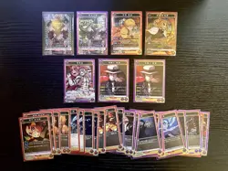 Union Arena Demon Slayer Lot Set of 29 Cards SR & R & Parallel - Image 1