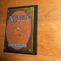 Extremly Miscut 1994 Magic The Gathering Word Of Binding Card ERROR - Image 3