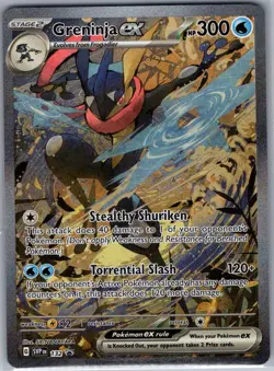 Greninja ex SVP 132 SV: Scarlet & Violet Promo Cards - Pokemon Card - NM - Image 1