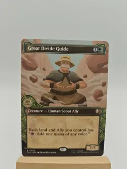 MTG Foil Great Divide Guide (Showcase) 345 Avatar: The Last Airbender NM Magic - Image 1