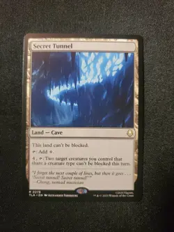 Avatar: The Last Airbender: Secret Tunnel Rare Regular Magic The Gathering NM - Image 1