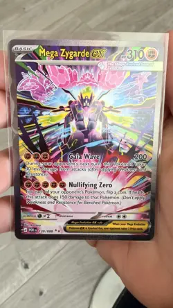 Mega Zygarde EX - 120/088 SIR English Perfect Order Pokemon Card - Image 1