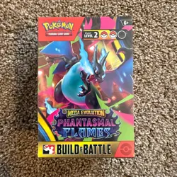 Pokemon TCG Mega Evolution Phantasmal Flames Build and Battle Box New and Sealed - Image 1