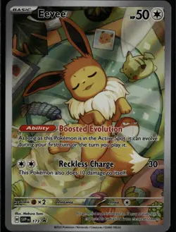 Eevee 173 Holo Promo Scarlet & Violet Promo Pokemon Near Mint - Image 1