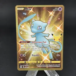 Mew - 025/025 Celebrations Gold Pokemon - NM - Image 1