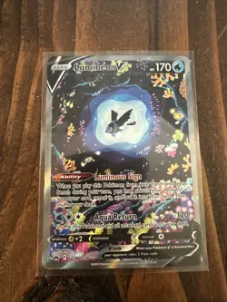 Pokemon Crown Zenith Lumineon V GG39/GG70 Full Art Alt Art Galarian Gallery USA - Image 1