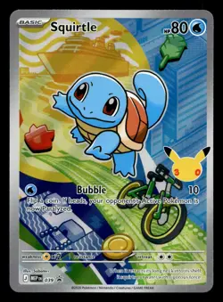 Squirtle MEP 039 First Partner Illustration Rare Promo Pokemon NM - Image 1