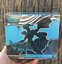Pokemon TCG Scarlet & Violet Black Bolt Elite Trainer Box ETB - Image 1