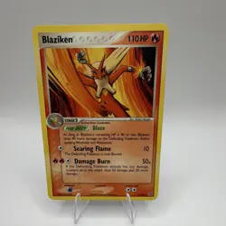 The Pokemon Company Blaziken 1/106 Emerald Reg 110 HP Stage 2 Holo Rare English - Image 1